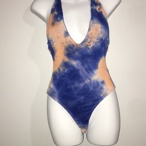 TyeDye BodySuit Halter Top